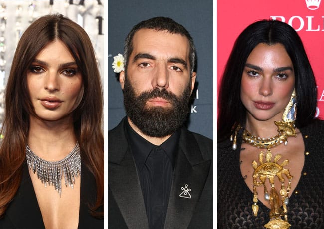 Emily Ratajkowski Romain Gavras Dua Lipa