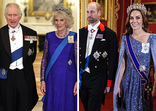 King Charles Queen Camilla Kate Middleton Prince William