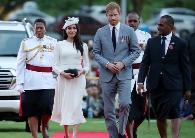 Meghan Markle and Prince Harry Fiji 2018