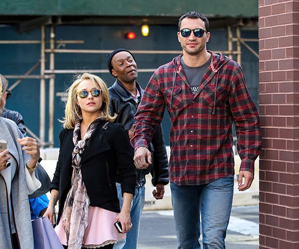 Hayden Panettiere and Wladimir Klitschko
