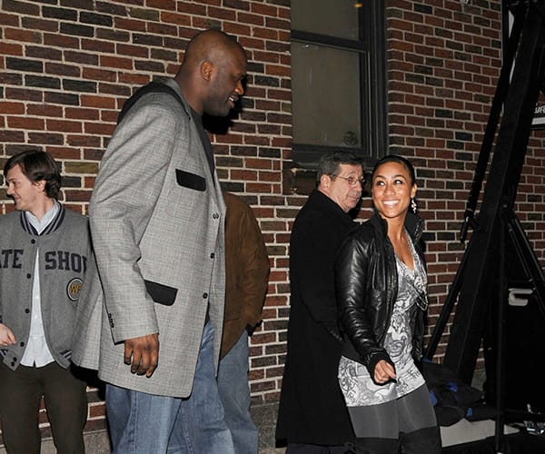 Shaquille O'Neal and Nicole Alexander