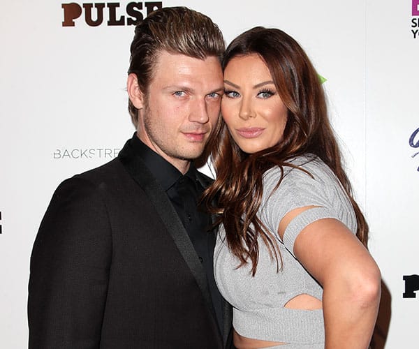 Nick Carter and his wife Lauren Kitt