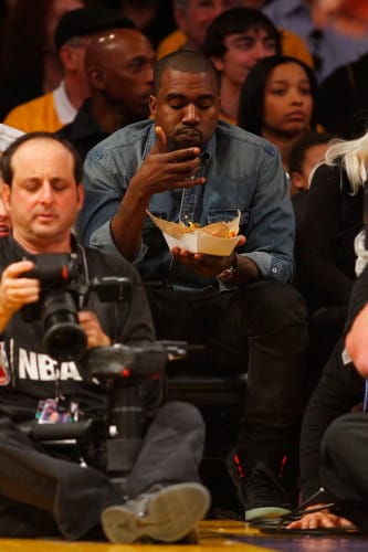 Kanye on Posters of Himself