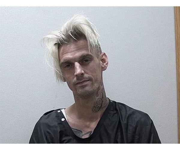 aaron carter arrested