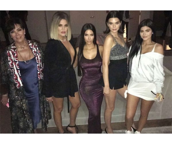 kylie jenner birthday party family