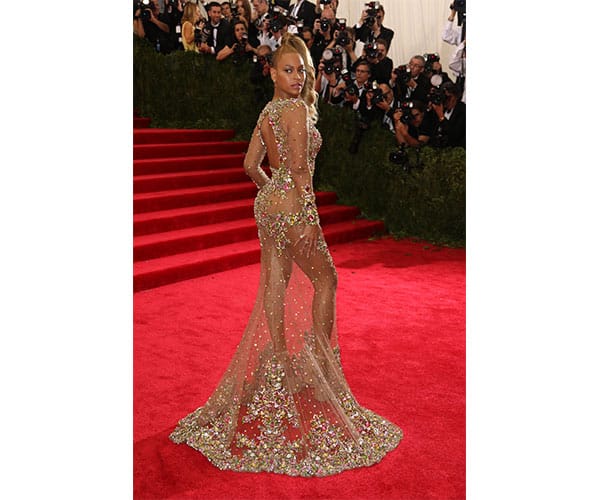 beyonce see-thru dress