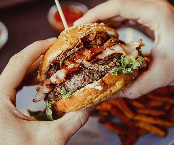 never eat hamburger