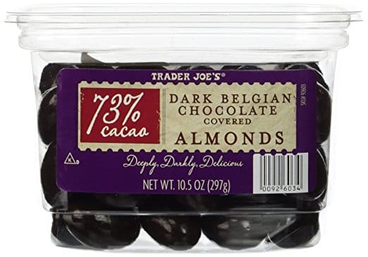 trader joes chocolate almonds