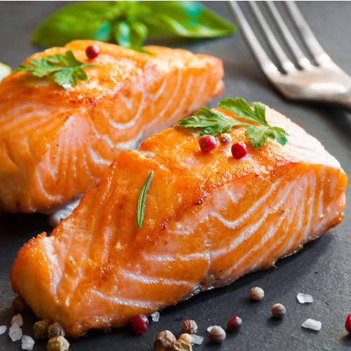 salmon filets