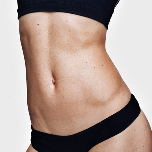 flat stomach