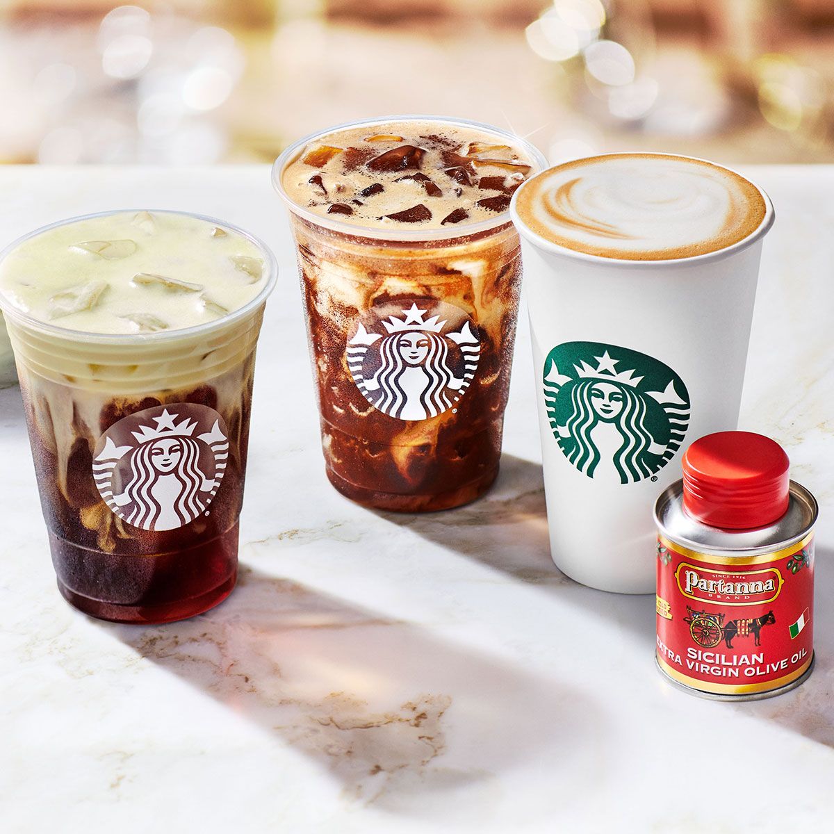 starbucks oleato menu items