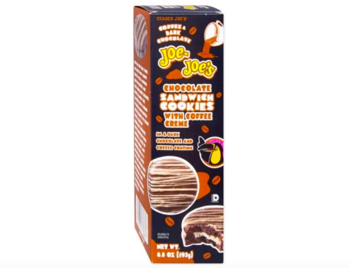 Trader Joe's Coffee and Dark Chocolate Joe-Joe's Cookies package