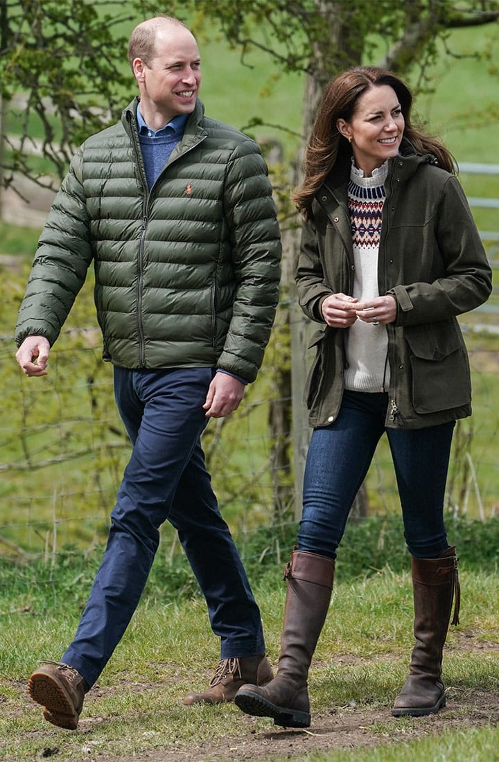 Kate Middleton Prince William Manor Farm 2021