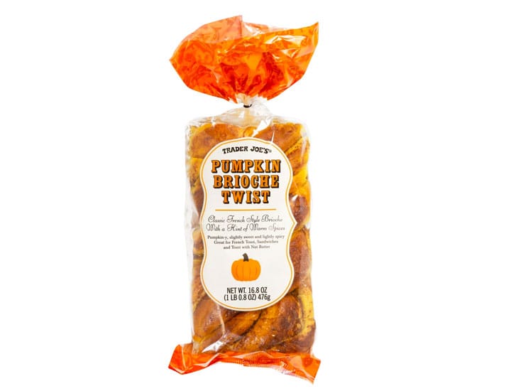 trader joes pumpkin brioche