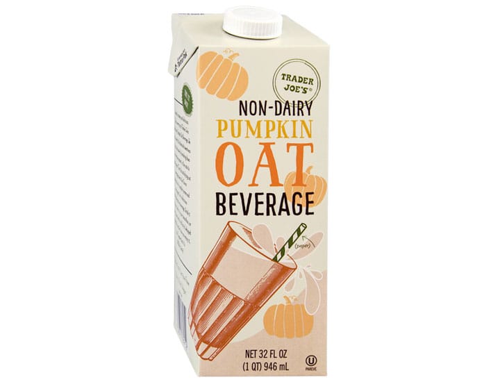 trader joe's pumpkin oat beverage