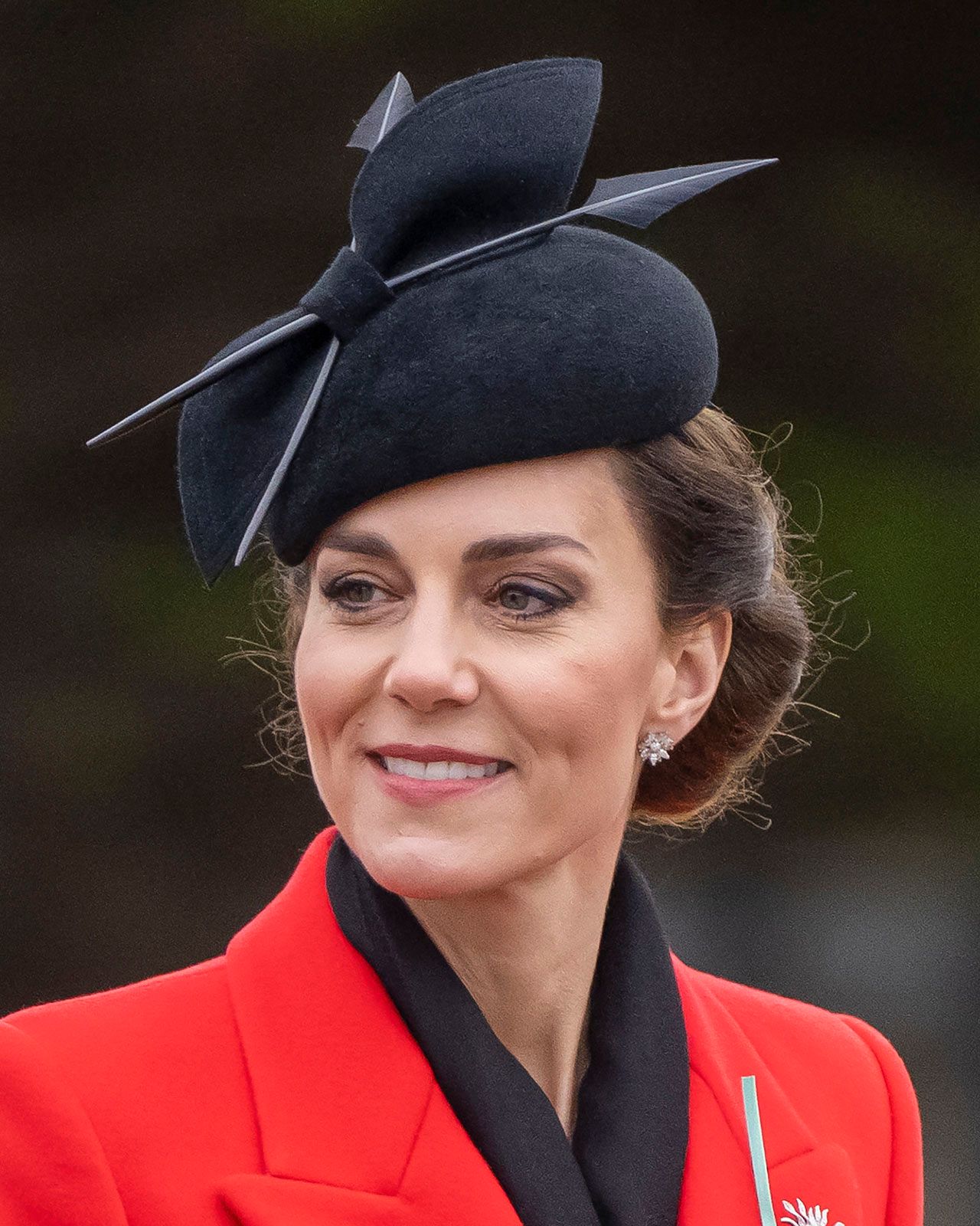 kate middleton 1st battalion welsh guard day parade