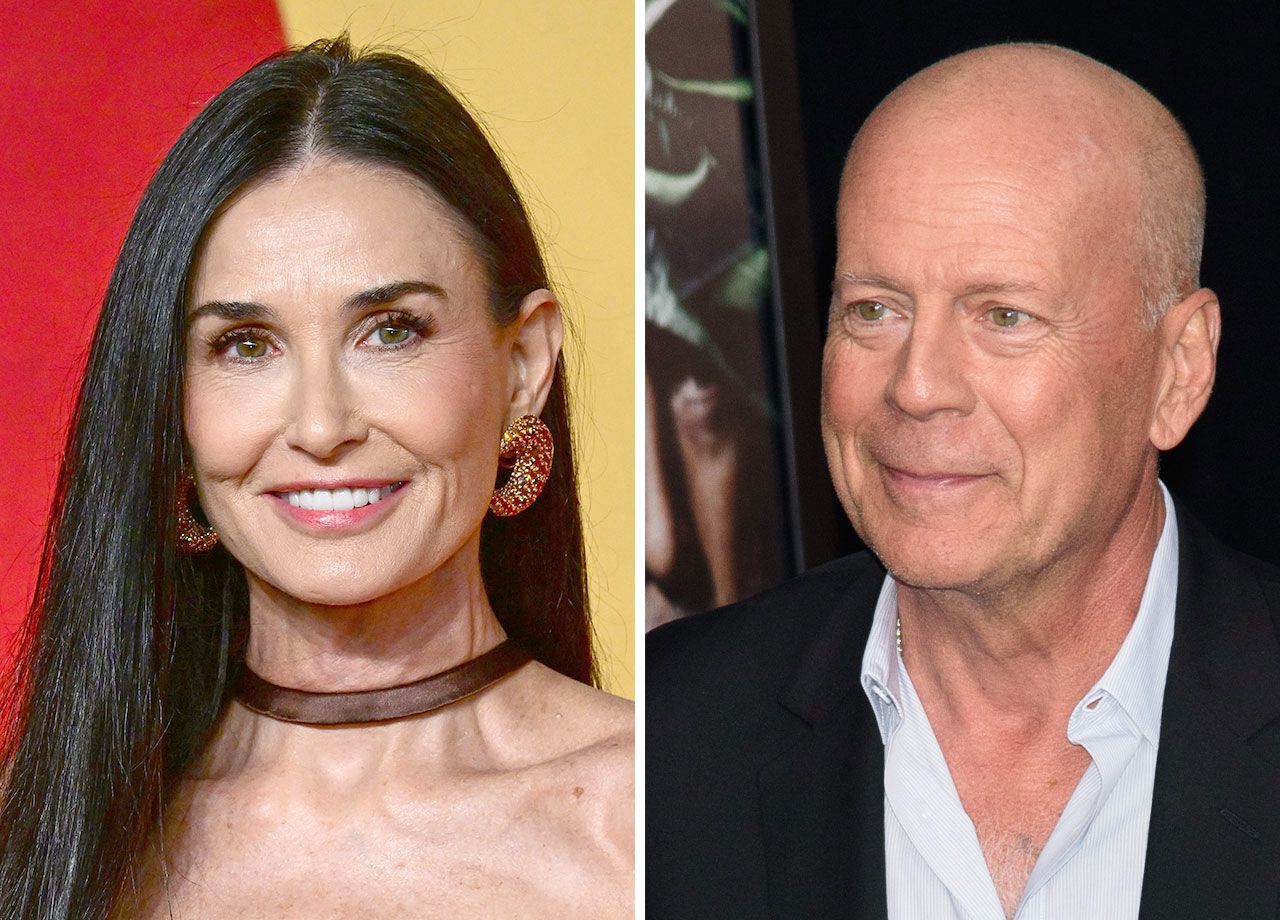 Demi Moore and Bruce Willis