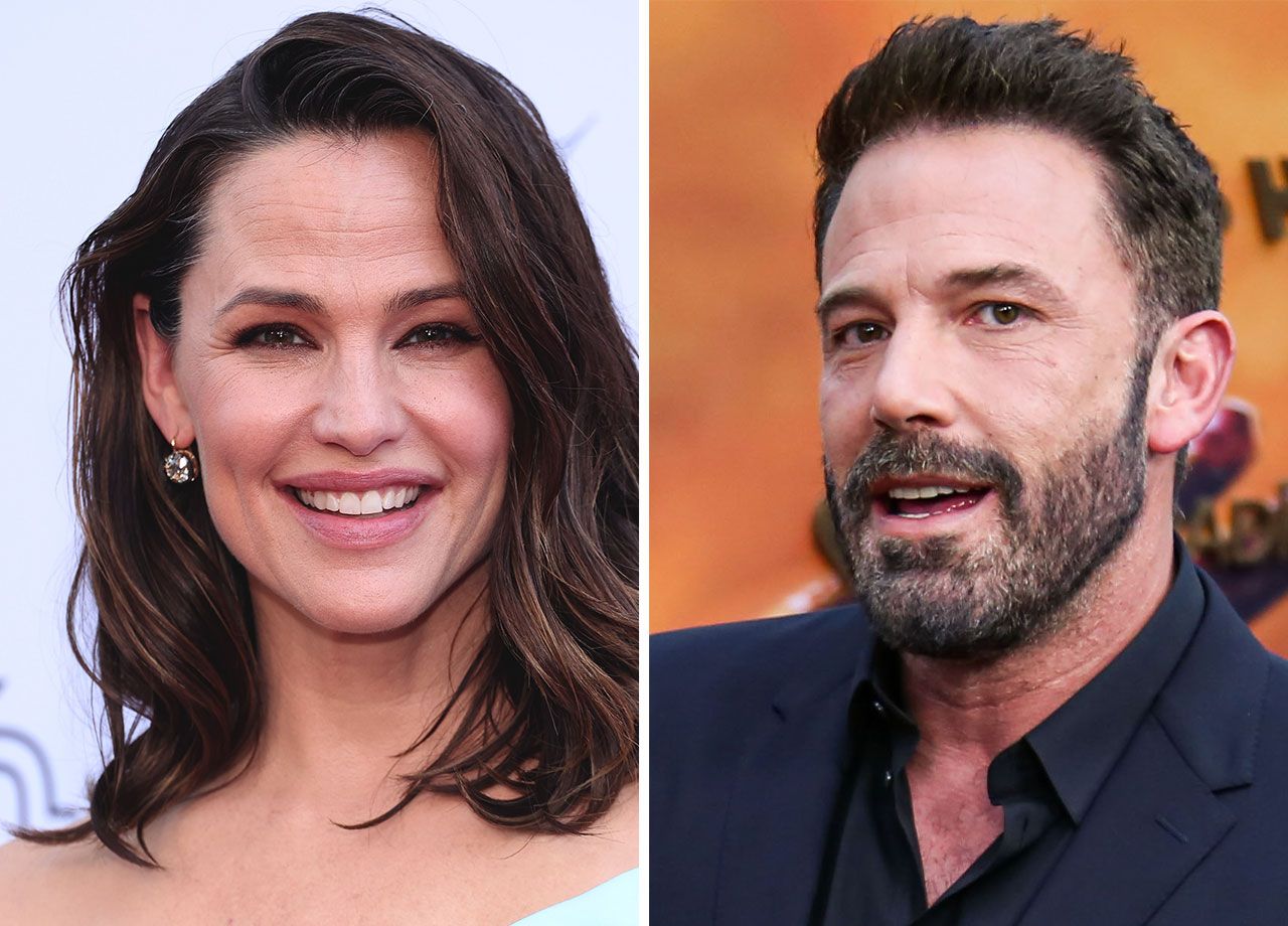 Jennifer Garner with Ben Affleck