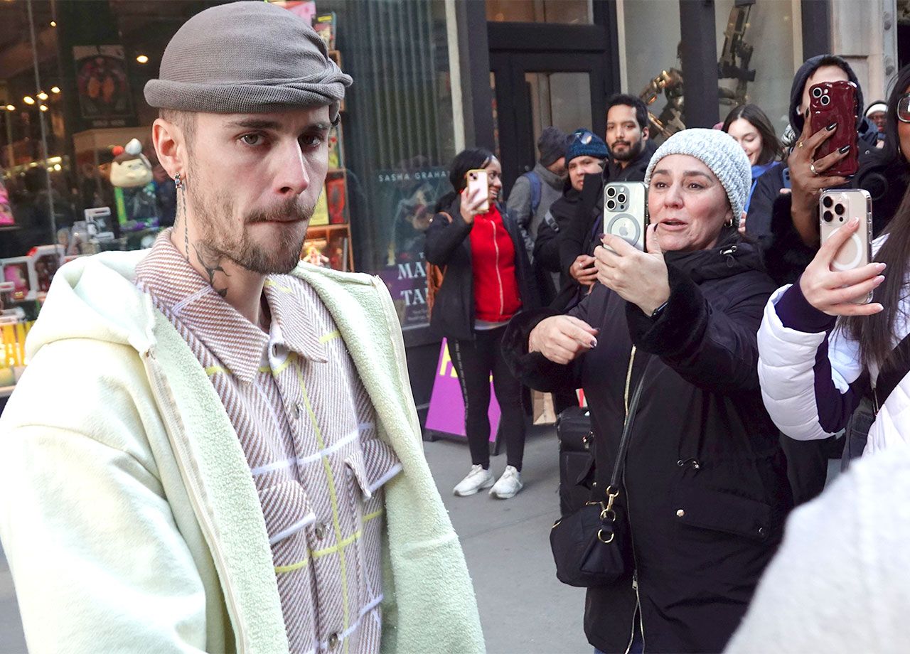 Justin Bieber Feb 2025 Union Square