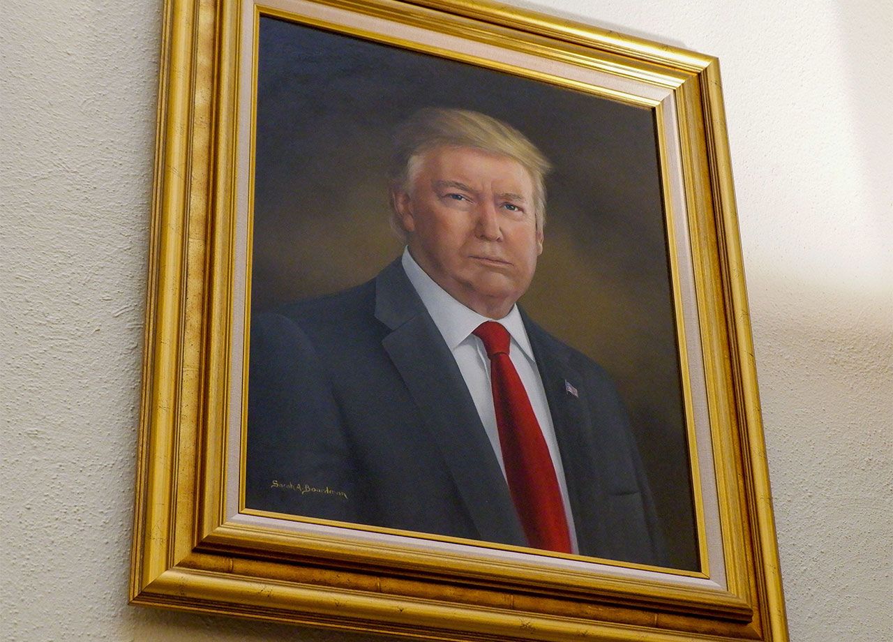 donald trump portrait