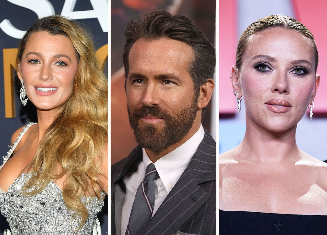 Blake Lively Ryan Reynolds Scarlett Johansson