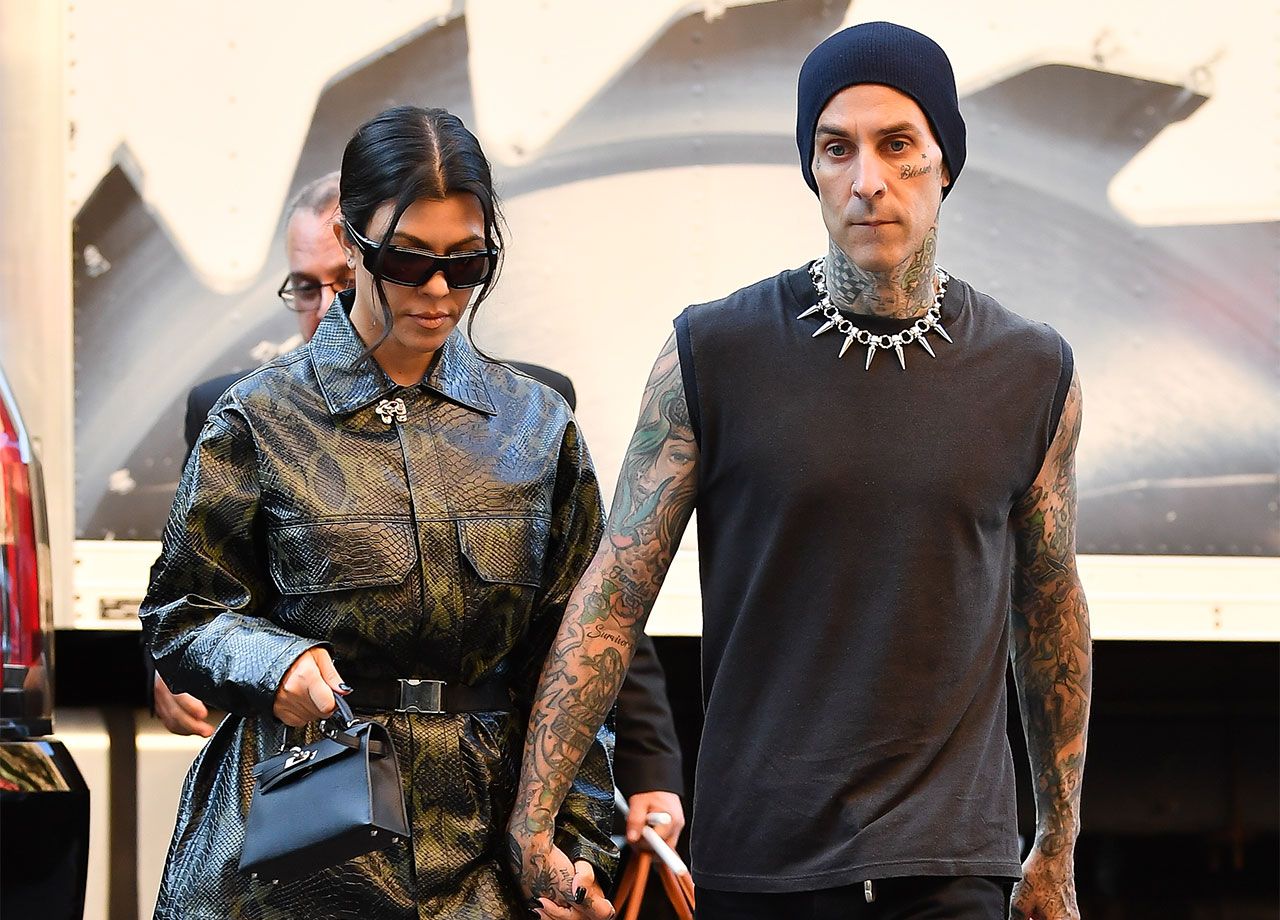 kourtney kardashian travis barker