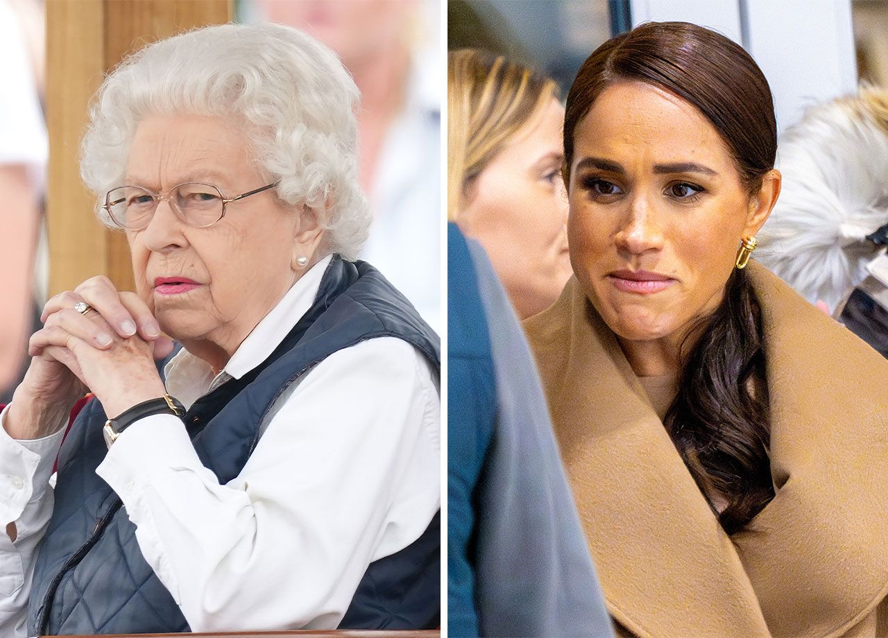 Meghan Markle and Queen Elizabeth II