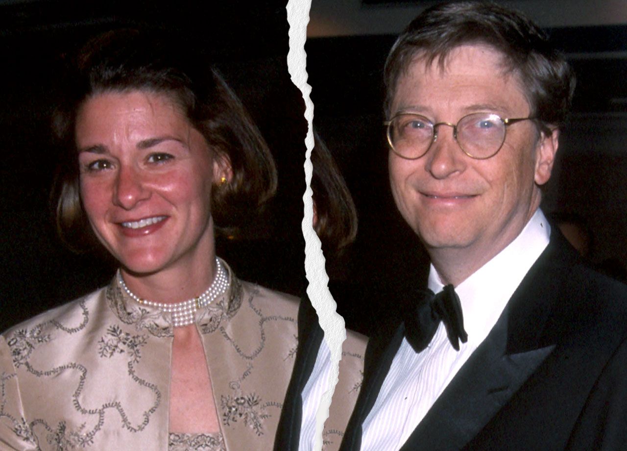 Melinda Gates and Bill Gates ripped photo
