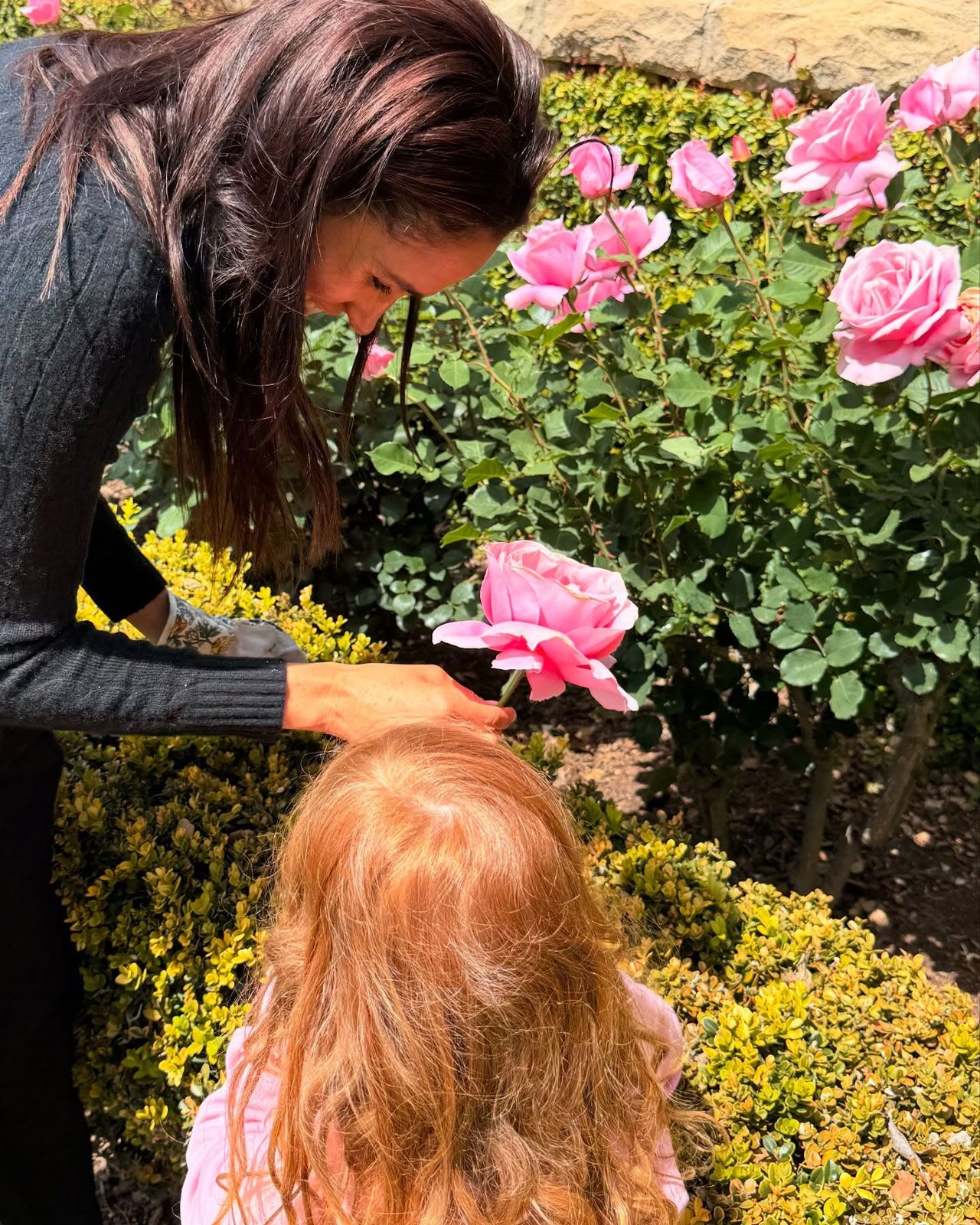 Meghan Markle Instagram picture with Princess Lilibet