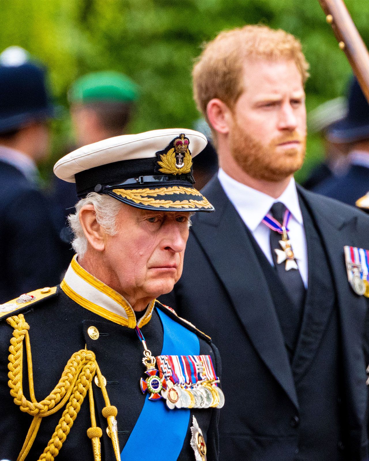 king Charles and prince harry