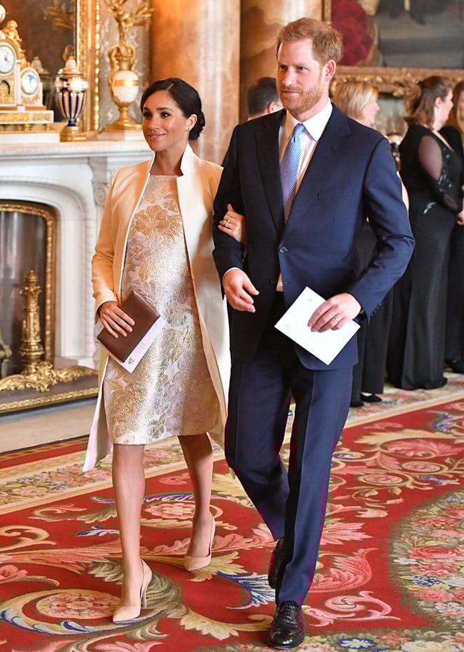 Prince Harry and Meghan Markle Buckingham Palace 50th anniversary of the Investiture of The Prince of Wales