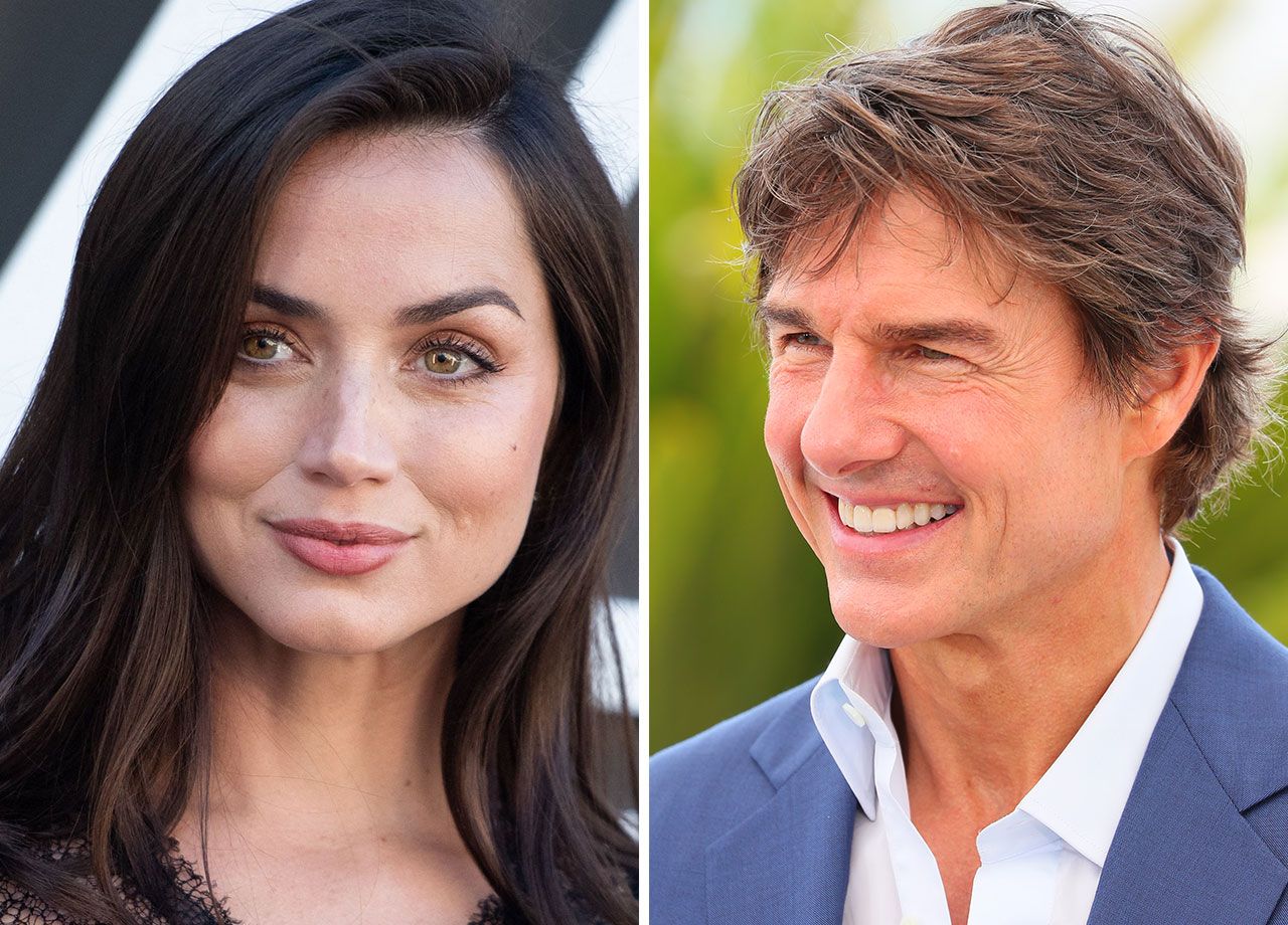 Tom Cruise and Ana de Armas