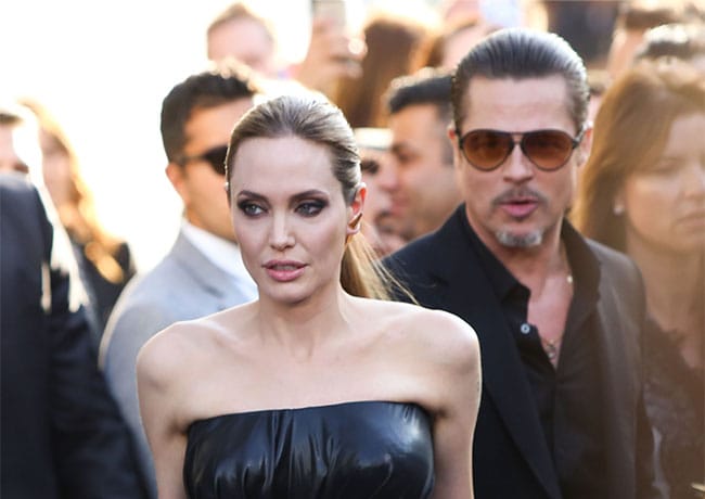 Brad Pitt and Angelina Jolie Maleficent premiere