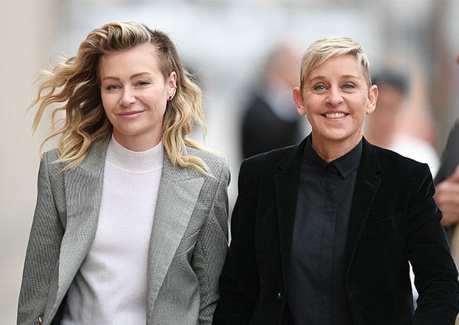 Ellen DeGeneres and Portia de Rossi