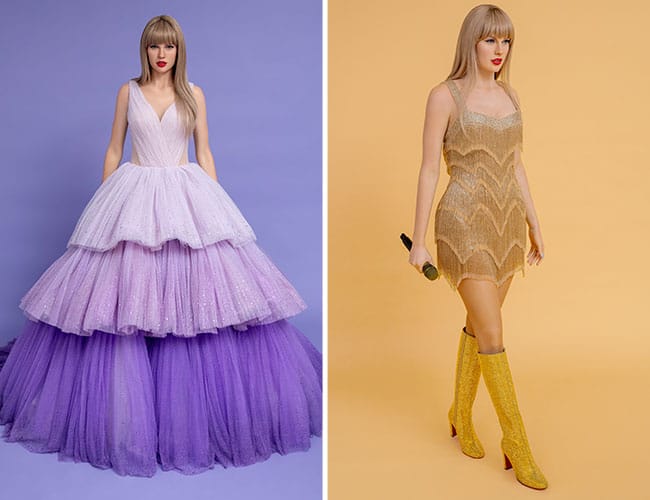 Taylor Swift Eras Madame Tussauds waxworks Hollywood and Las Vegas