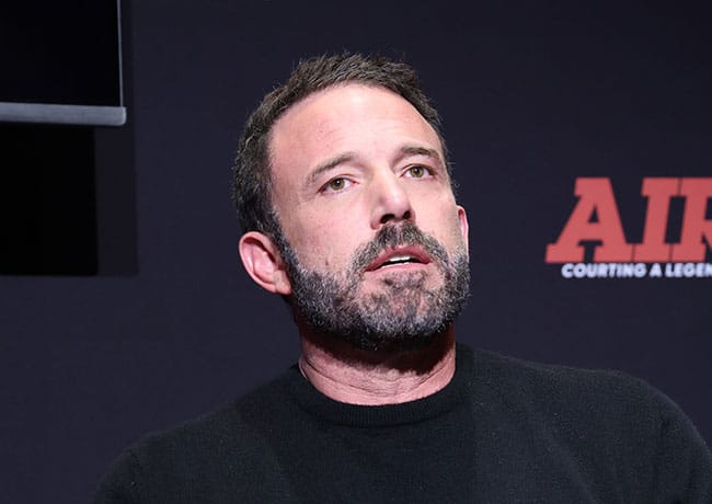 Ben Affleck Air press conference