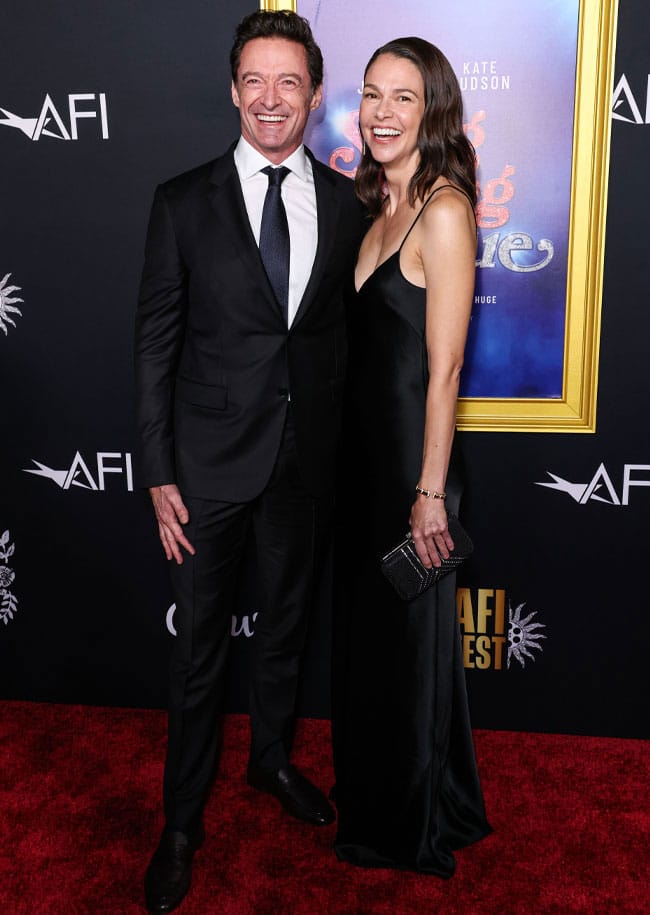 Sutton Foster and Hugh Jackman Afi Fesi Song Sung Blue premiere