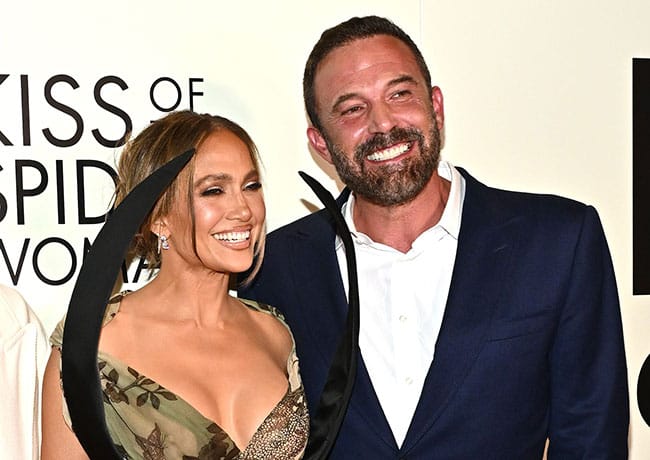 Ben Affleck Jennifer Lopez Kiss of the Spider Woman premiere