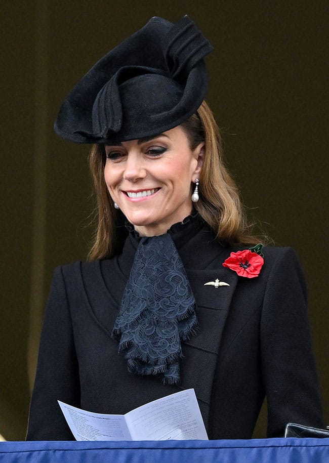Kate Middleton Remembrance Sunday 2025