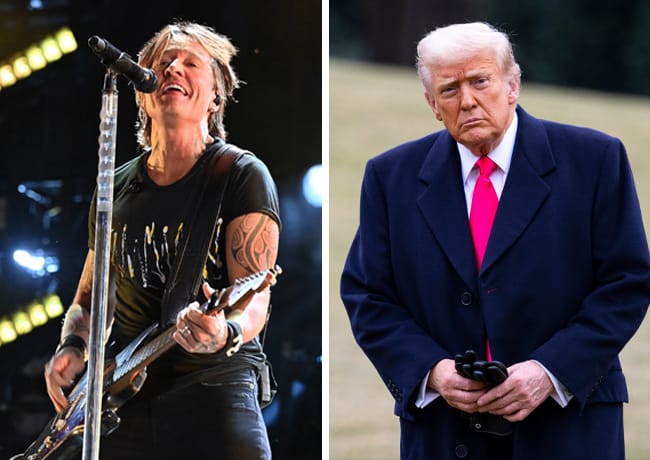 donald trump keith urban