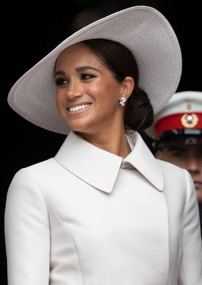 Meghan Markle leaving Service of Thanksgiving