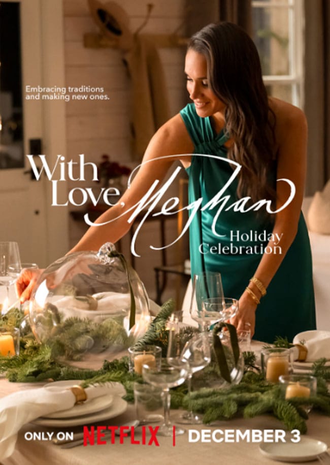 Meghan Markle With Love Meghan Netflix holiday special promo