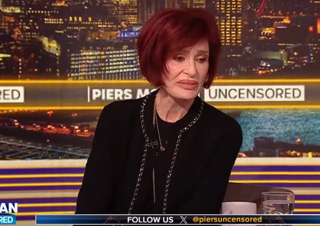 Sharon Osbourne on Piers Morgan talking about Ozzy Osbourne