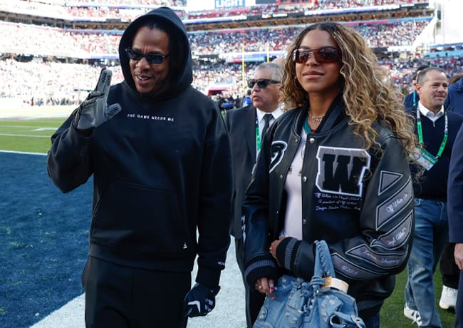 Jay-Z and Blue Ivy Carter Super Bowl LX