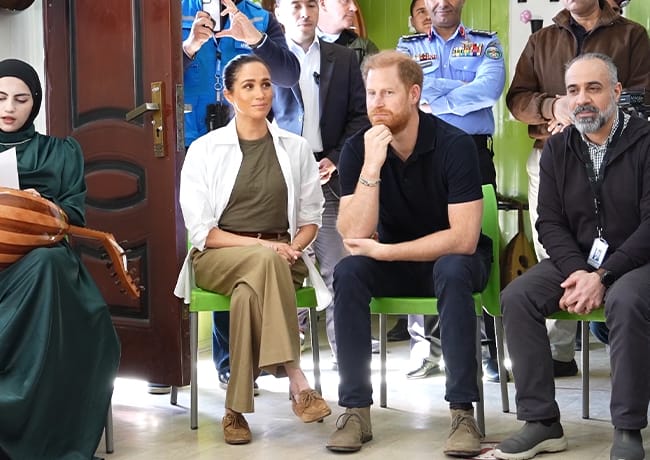 Prince Harry and Meghan Markle Jordan trip