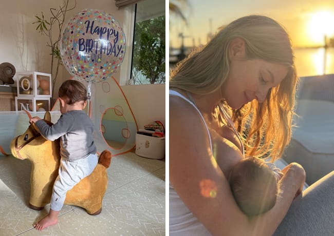 Gisele Bundchen Instagram post son's first birthday