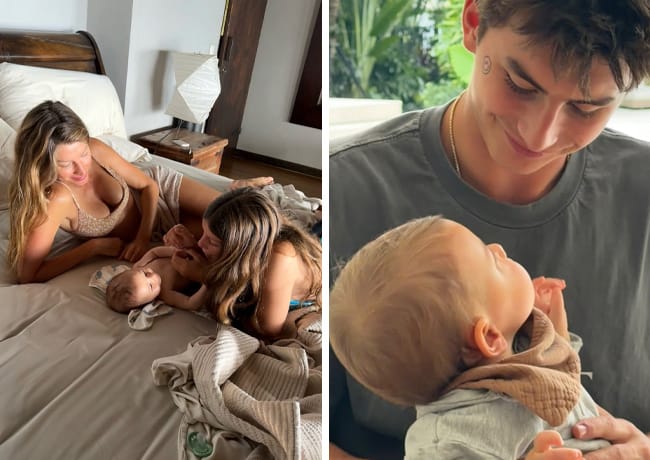 Gisele Bundchen Instagram post son's first birthday