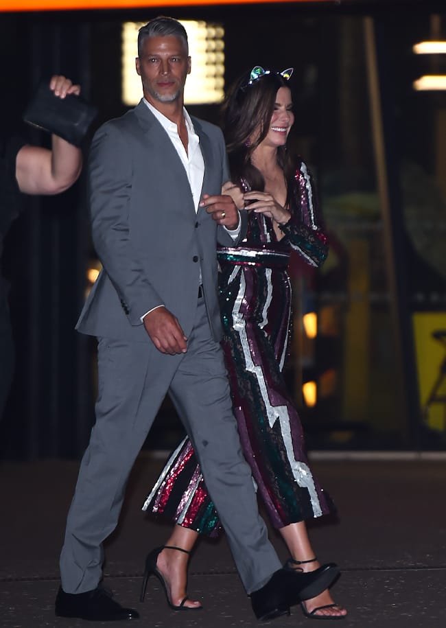 Sandra Bullock and Bryan Randall