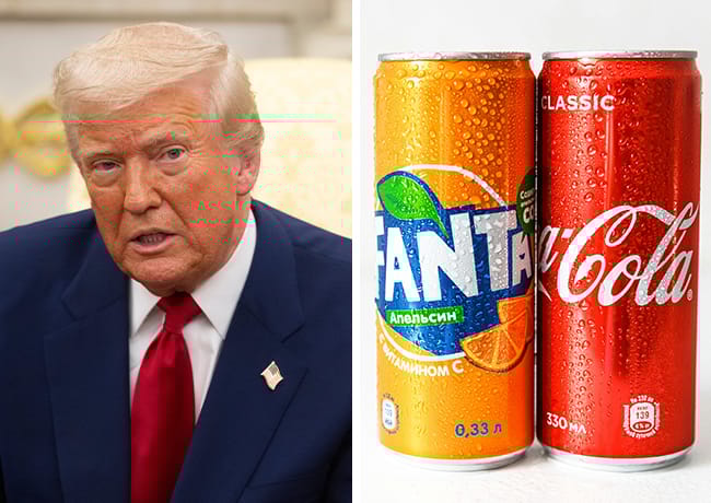 donald trump fanta coke