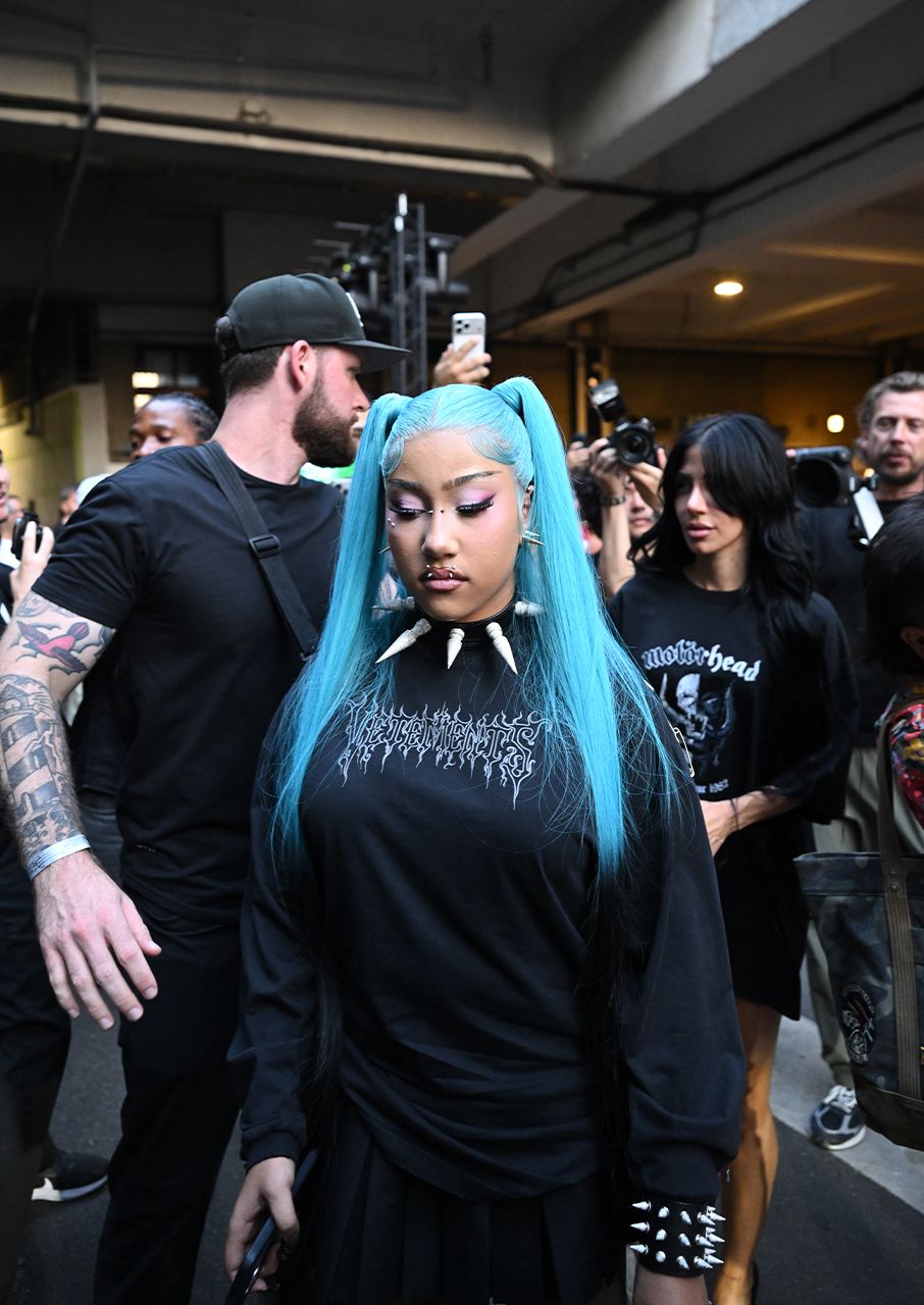 North West Paris Fashion Week paparazzi